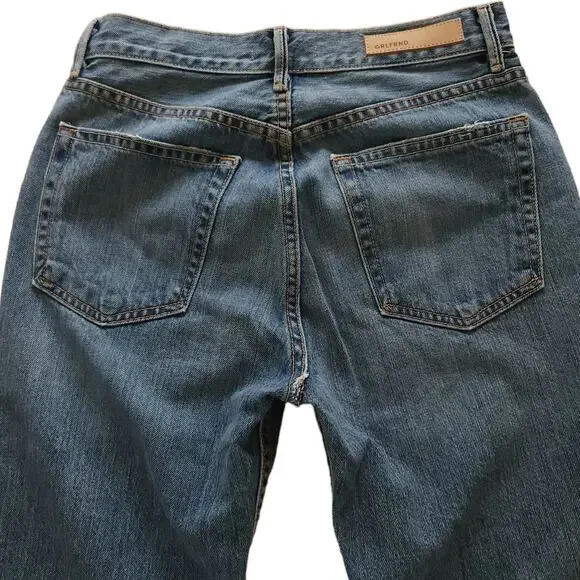 GRLFRND Karolina high rise skinny cropped jeans in Forget Me Never Size 28 NEW - Picture 3 of 10